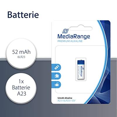 MediaRange Premium alkaline batterij, A23 | 6LR23 | 12V