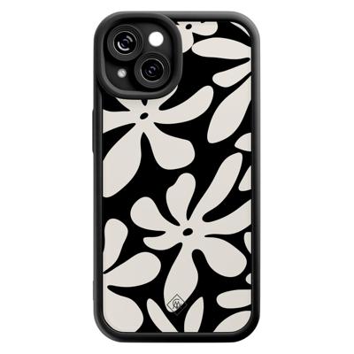 iPhone 14 zwarte case - Noir bloom iPhone 14 zwarte case - Noir bloom