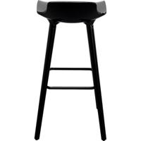 Kare Barkruk York Black 75cm - thumbnail