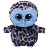 Ty Plush - Beanie Boos - Yago the Blue Owl (Medium) (TY37267) - thumbnail