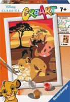 Ravensburger creart serie E the lion king - thumbnail