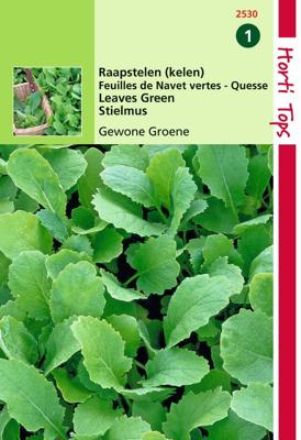 Zaden Raapstelen Groene Hortitops - Hortitops