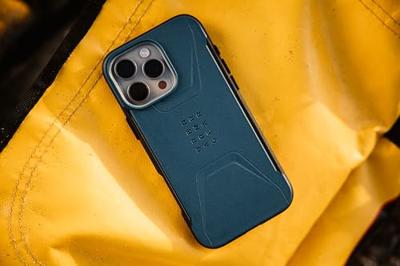 UAG Civilian MagSafe Case Cover Apple iPhone 16 Pro Max Blauw Stootbestendig UAG Civilian MagSafe Case Cover Apple iPhone 16 Pro Max Blauw Stootbestendig