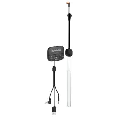 Pure 150406 Highway 200 In-Car-Audio-Adapter (DAB/DAB+ Digitale Radio Met Dimbaar Display, Aux-In-Aansluiting, 20 Zendergeheugenlocaties), Zwart