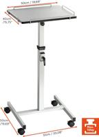 Celexon Beamertafel Grijs - thumbnail