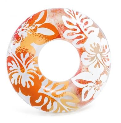 Opblaasbare Drijvende Donut Intex 59251 Ø 91 cm Multicolour