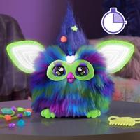 Furby Galaxy, spraakgestuurd knuffeldier dat oplicht in het donker, interactief speelgoed, vanaf 6 jaar - thumbnail