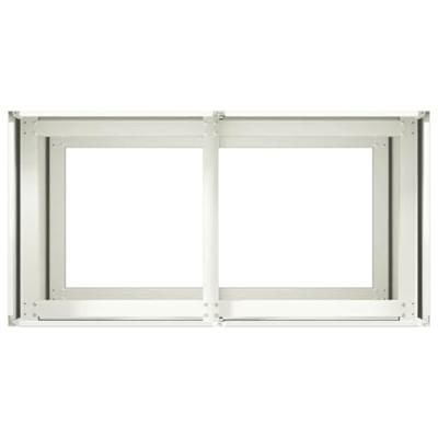 Plantenbak 40x40x80 cm koudgewalst staal wit Plantenbak 40x40x80 cm koudgewalst staal wit