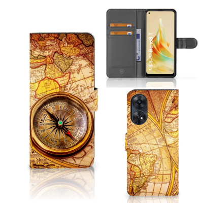 OPPO Reno8 T 4G | Flip Cover | Kompas