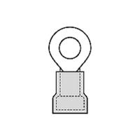 Molex 190580026 Ringkabelschoen 1 stuk(s) Bulk - thumbnail