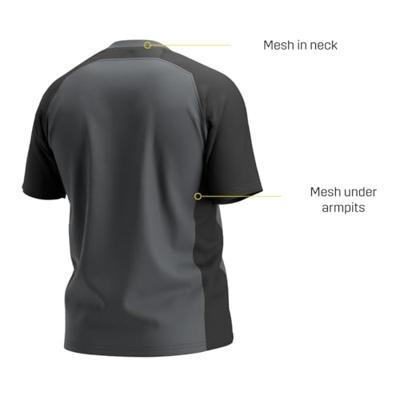 Safety Jogger ACDC T-Shirt MONO X | Grijs/Rood | Maat M - WI0703M00 Safety Jogger ACDC T-Shirt MONO X | Grijs/Rood | Maat M - WI0703M00