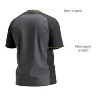 Safety Jogger ACDC T-Shirt MONO X | Grijs/Rood | Maat M - WI0703M00 - thumbnail