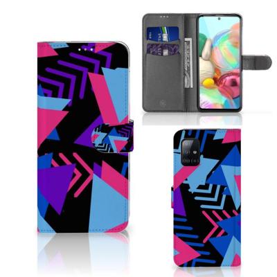 Samsung Galaxy A71 | Book Case | Funky Triangle