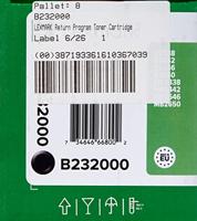 Toner Lexmark B232000 Zwart - thumbnail