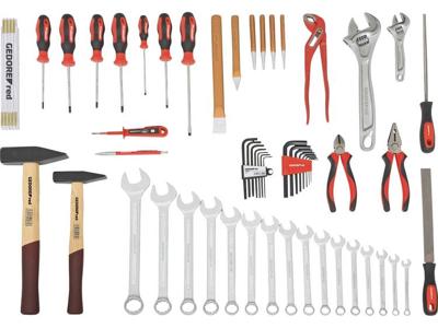 Gedore Gereedschapsset ALLROUND | in Gereedschapskoffer | 59-dlg - 3301635