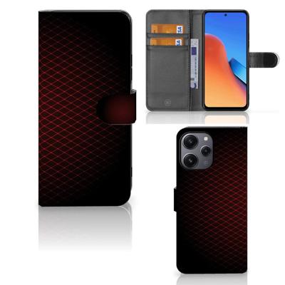 Xiaomi Redmi 12 | Telefoon Hoesje | Geruit Rood Xiaomi Redmi 12 | Telefoon Hoesje | Geruit Rood