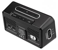 TFA Dostmann 60.2562.01 Wekker Zendergestuurd Zwart, Zilver Alarmtijden 2 Groot display - thumbnail