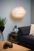 Lucide GOOSY SOFT - Hanglamp - Ø 50 cm - 1xE27 - Wit - thumbnail