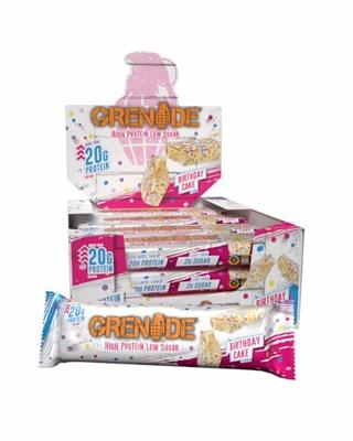 Grenade Carb Killa Protein Bar Birthday Cake (12 x 60 g) - thumbnail