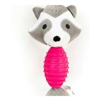 Kauwspeelgoed voor honden Gloria Zar met geluid Polyester EVA-rubber Polypropyleen Wasbeer - thumbnail