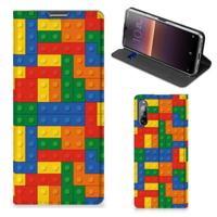 Sony Xperia L4 | Hoesje met Magneet | Blokken - thumbnail