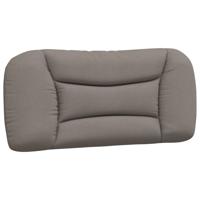 Bedframe zonder matras 80x200 cm stof taupe - thumbnail