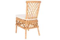 Stoel DKD Home Decor Wit Natuurlijk 45 x 55 x 85 cm 45 x 55 x 90 cm 47 x 58 x 90 cm - thumbnail