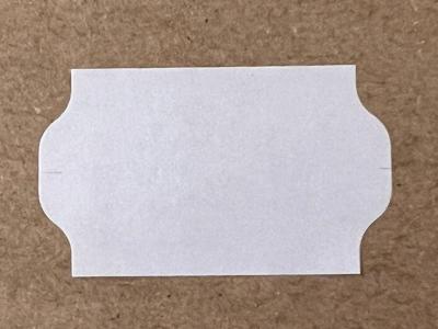 Etiket 3219 wit perm 2slit golf 30.000 - 3 stuks