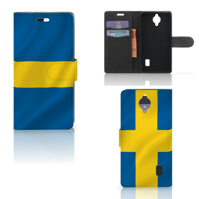 Huawei Y635 Bookstyle Case Zweden Huawei Y635 Bookstyle Case Zweden