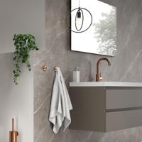 Handdoekhaak Brauer Copper Wandmontage met PVD coating Geborsteld Koper - thumbnail