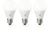 Wi-Fi Smart LED-Lamp | Warm Wit | E27 | 3-Pack - thumbnail