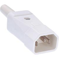 Bachmann 915.271 Apparaatstekker (koud) Stekker Totaal aantal polen: 2 10 A Wit 1 stuk(s) - thumbnail
