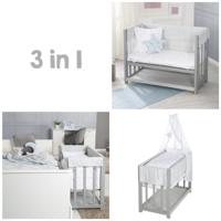 roba 3-in-1 co-sleeper babybed - thumbnail