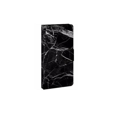 Sony Xperia X Compact | Bookcase | Marmer Zwart - Origineel Cadeau Vader