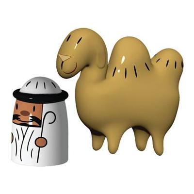 Alessi Kerstfiguren Amir & Camelus