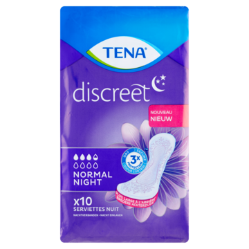 Tena Discreet normal night 10 Stuks