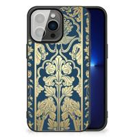iPhone 13 Pro Bloemen Hoesje Beige Flowers - thumbnail