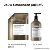 L'Oréal Professionnel Série Expert Absolut Repair Molecular Shampoo Refill 500ml - thumbnail