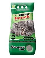 SUPER BENEK STANDARD Kattenbakvulling Bentoniet grit Groen bos 10 l - thumbnail