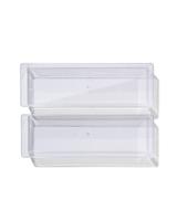 HEMA Bakje transparant M - 2 stuks (transparant) - thumbnail