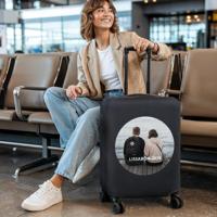 Kofferhoes met eigen foto - 68 x 42 x 26 cm - thumbnail