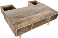 Hoofdtafel DKD Home Decor 120 x 60 x 45 cm Mangohout - thumbnail