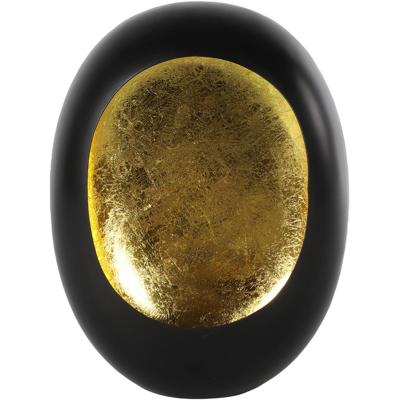 theelichthouder eggy mat zwart/goud l Countryfield - Countryfield