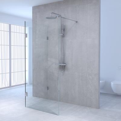 Sanituba Complete Profielloze Inloopdouche Reversed 90x130 cm Chroom