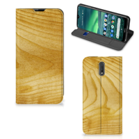 Nokia 2.3 Book | Wallet Case | Licht Hout - thumbnail