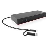 Lenovo ThinkPad Hybrid USB-C with USB-A Dock EU USB-C dockingstation Geschikt voor merk (dockingstation): Lenovo Thinkpad - thumbnail