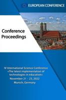 The latest implementation of technologies in education - European Conference - ebook - thumbnail