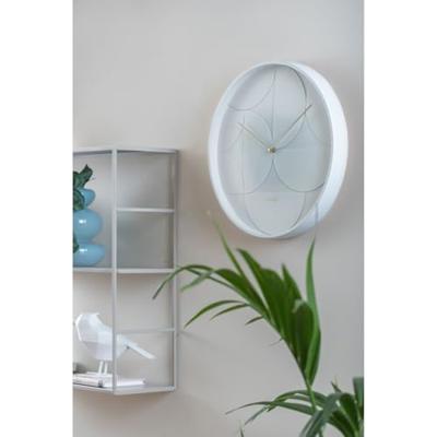 Karlsson Wandklok EchelonCircular wit - Ø 40cm - KA5948WH