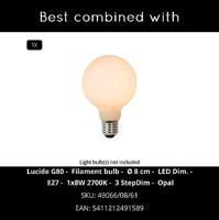 Lucide MACARONS - Wandlamp - 1xE27 - Roze - thumbnail