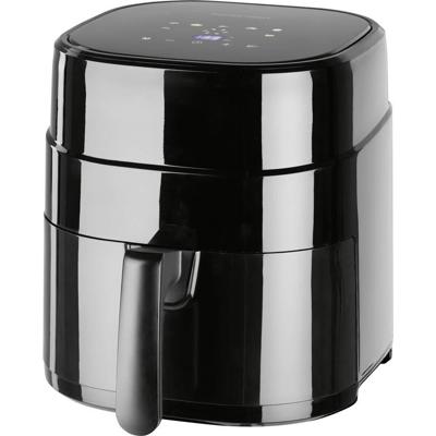 GourmetMaxx 16538 Airfryer 4.5 l Anti-aanbaklaag, BPA-vrij, CoolTouch-behuizing, Digitale timer, Grillfunctie, Heteluchtfunctie, Multifunctioneel,